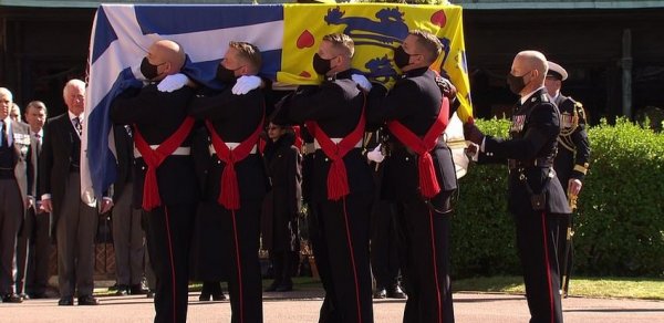 Şahzadə Filiplə vida mərasimi başlayıb