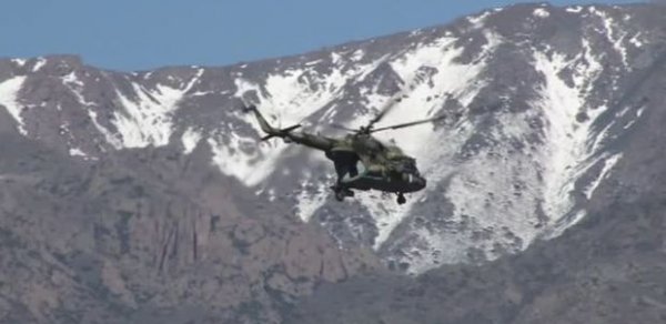 Qırğızıstan-Tacikistan sərhədində xüsusi təyinatlıların olduğu helikopter qəzaya uğradı