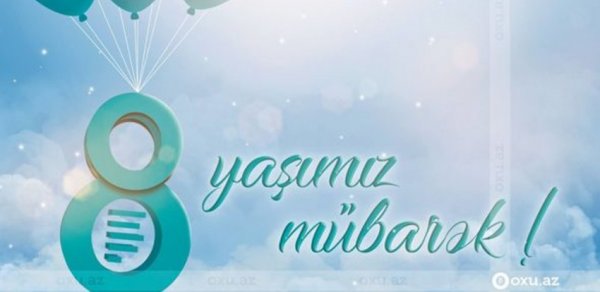 Oxu.Az 8 yaşını qeyd edir - VİDEO