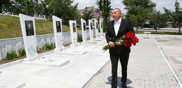 Prezident Daşkəsənə getdi