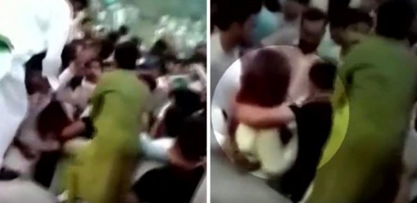 "TikTok" videosu çəkən qadın kişilərin hücumuna məruz qaldı