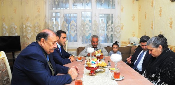 Naftalanda Şəhid Bəhruz Quliyevin ildönümü ehtiramla anıldı - FOTOLAR