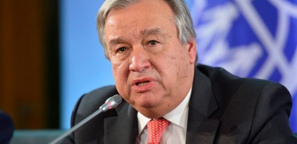 Quterreş: "Dünya ən böyük sülh və təhlükəsizlik böhranı ilə üz-üzədir"