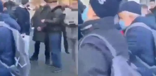 Ukraynada ordu sıralarına qoşulmaq üçün növbə yarandı - VİDEO