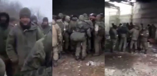 Rusiyalı hərbçilər Ukraynada etiraza qalxdı: “3-4 gündür acıq” - VİDEO