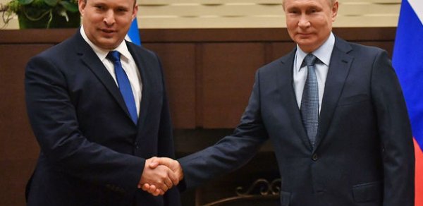 İsrailin baş naziri Moskvada Putinlə görüşdü