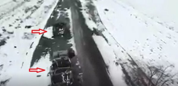Xarkovda rus qoşunlarına ağır zərbə: 7 hərbi texnika vuruldu - VİDEO
