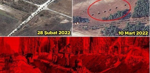 Rusiya hərəkətə keçdi: 65 kilometrlik ordu karvanı Kiyevə yaxınlaşır - FOTO