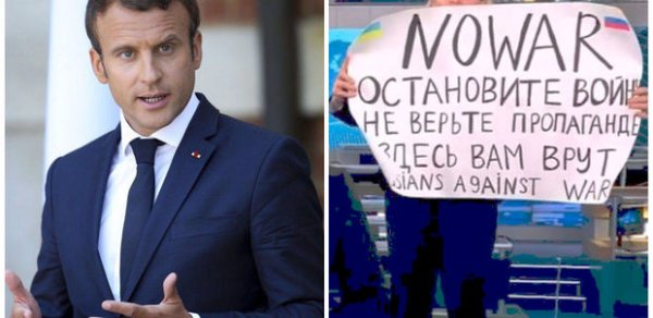 Makron rusiyalı etirazçıya siyasi sığınacaq təklif etdi