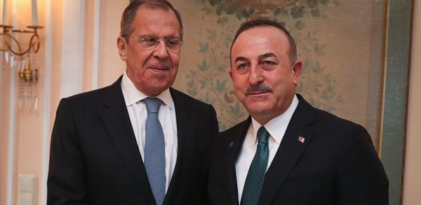 Lavrov Çavuşoğlunu belə qarşıladı - VİDEO
