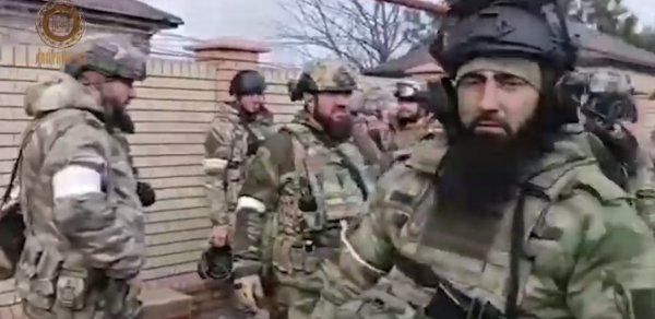 Çeçen xüsusi təyinatlılarının Mariupoldan növbəti GÖRÜNTÜLƏRİ - VİDEO