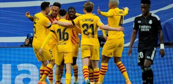 "Barselona" səfərdə "Real Madrid"i darmadağın etdi
