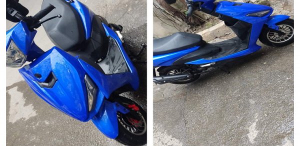 Bakıda kuryerin motosikletini oğurladılar - FOTO
