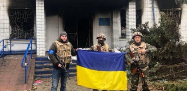 Ukrayna Silahlı Qüvvələri Kiyev vilayətinin qəsəbəsini işğaldan azad etdi