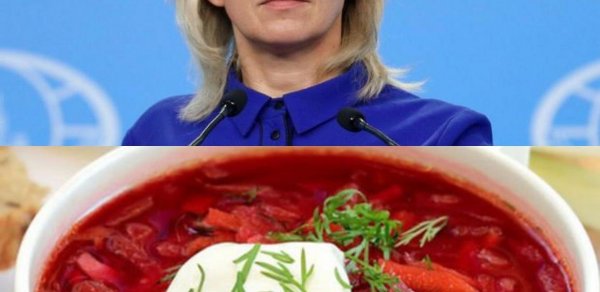 Zaxarova: Ukrayna borşun reseptini də bizə vermək istəmir, bu qatı millətçilikdir - VİDEO