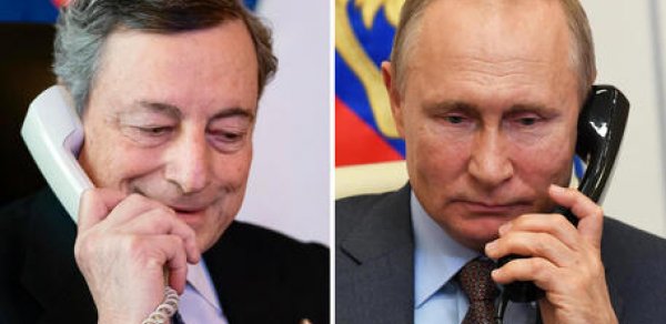 Putindən sülh çağırışına sərt cavab - Telefonda İtaliyanın baş nazirinə nə deyib?