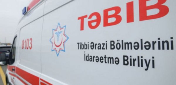 TƏBİB: Yanğınsöndürənin həyati təhlükəsi yoxdur