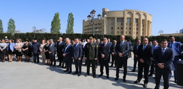 Binəqədi rayonunda yerləşən Zərifə Əliyeva adına istirahət parkında görüş keçirilib - FOTOLAR