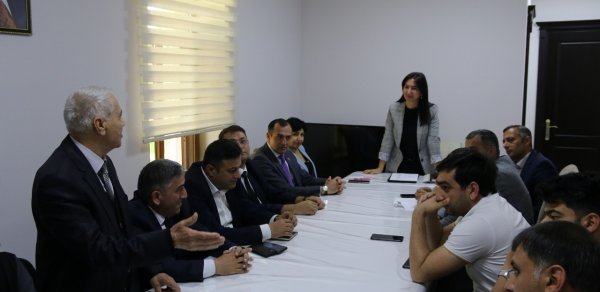 Bərdə Regional Mədəniyyət İdarəsində KİV nümayəndələri ilə görüş keçirilib - FOTO