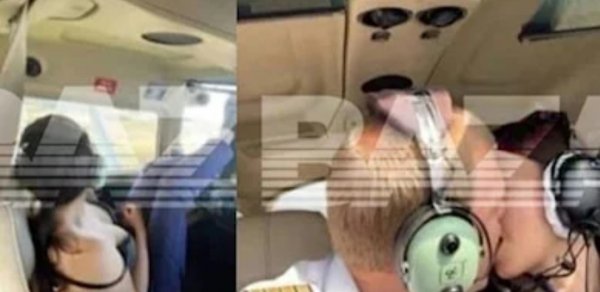 Pilot tələbəsi ilə cinsi əlaqəyə girdi: Fotolar sosial şəbəkələrə yayıldı