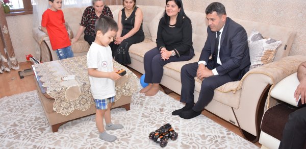 Abşeronda şəhidlərin və şəhid övladının doğum günləri qeyd edildi - FOTOLAR