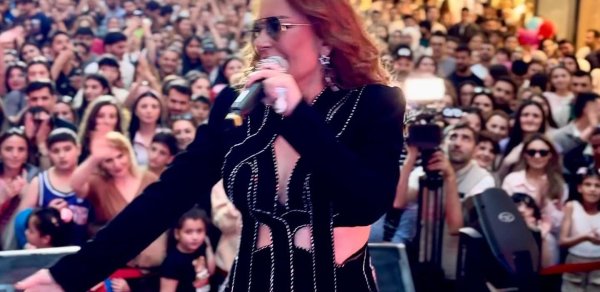 Xalq artistinin konsertində izdiham yaşandı - VİDEO 