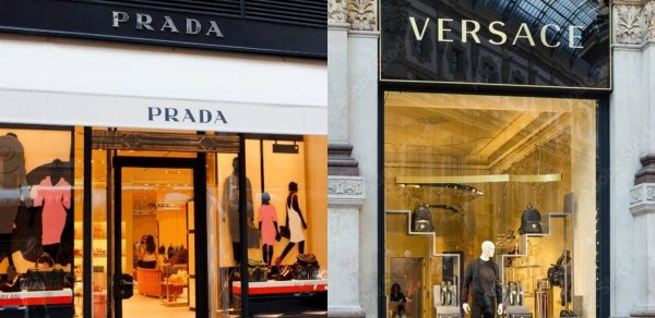 "Prada" "Versace"ni alır