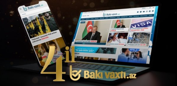 Bakıvaxtı.az-ın 4 yaşı tamam olur