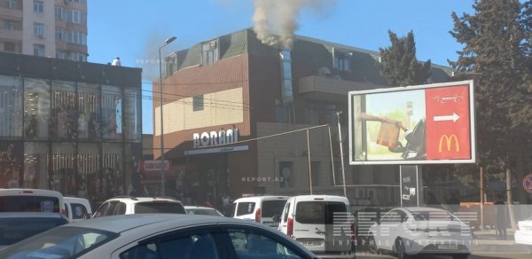 “Boranı” restoranındakı yanğın söndürüldü- VİDEO 