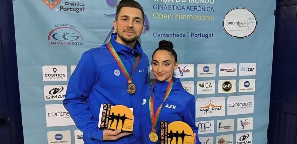 Azərbaycan gimnastları Portuqaliyada qızıl medal qazanıblar