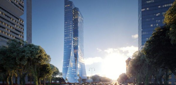 Mərkəzi Bankın yeni binası təhvil verilir