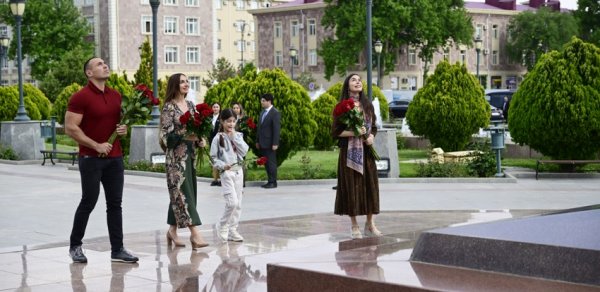 Leyla Əliyeva və Arzu Əliyeva Naxçıvana səfər ediblər - FOTOLAR