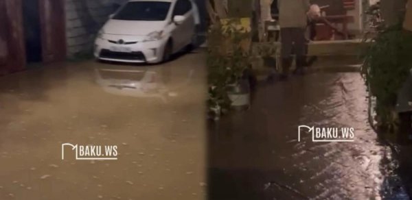 Yasamaldan Badamdara gedən ana su borusu PARTLADI– Sakinlər təhlükədən narahatdır