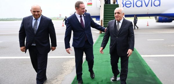 Belarusun Baş naziri Ağdama gəlib
