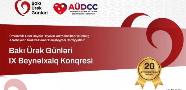 Dünyanın 20-dən artıq ölkəsindən məşhur ürək-damar cərrahları Bakıya toplaşır