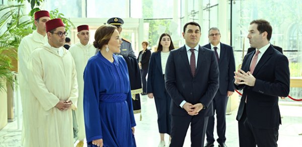 Mərakeş Şahzadəsi Beynəlxalq Muğam Mərkəzində - FOTOLAR