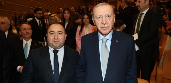 Aqil Ələsgər Ankarada "Anadolu" Media Mükafatlarının təqdimetmə mərasimində iştirak etdi - FOTO