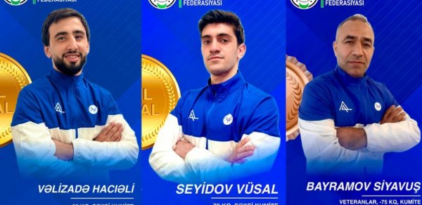 Karateçilərimiz dünya çempionatının ilk günündə 3 medal QAZANDILAR