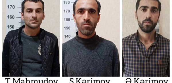 12 min manatlıq kommunikasiya naqillərini oğurlayanlar tutuldu