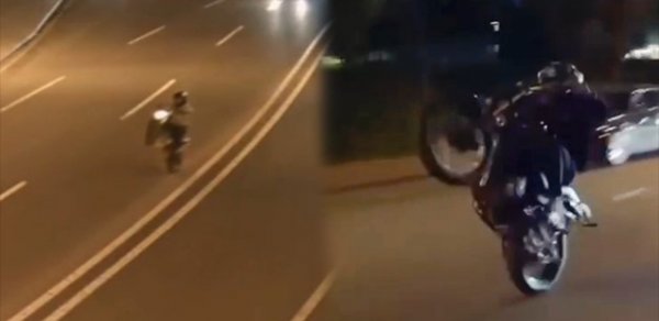 Bakıda motosiklet sürücüləri avtoxuliqanlıq etdilər - ANBAAN GÖRÜNTÜLƏR