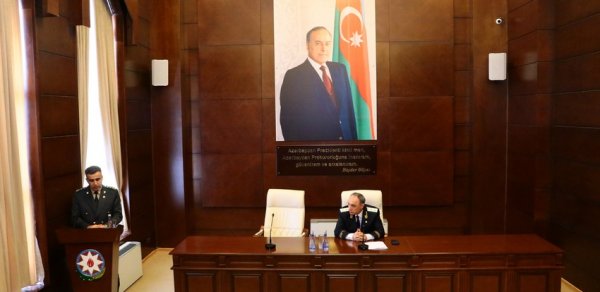 Azərbaycanın yeni Hərbi prokuroru kollektivə təqdim olundu