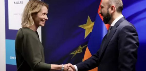 Ararat Mirzoyan və Kaya Kallas Azərbaycan-Ermənistan sülh sazişini müzakirə ediblər