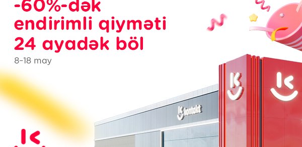 “Kontakt” Naxçıvan mağazasının açılışını Aygün Kazımova ilə etdi – AÇILIŞA ÖZƏL 60%-DƏK ENDİRİM