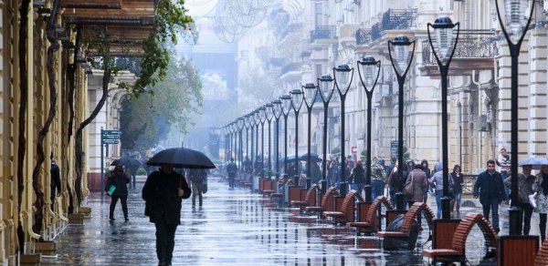 Bakıda gecə leysan yağacaq - XƏBƏRDARLIQ