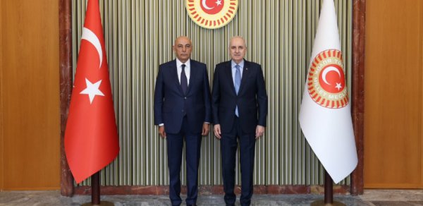 Numan Kurtulmuş Ədalət Vəliyevi qəbul edib