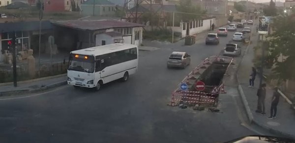Bakıda təmirə görə bağlanan yol AÇILDI