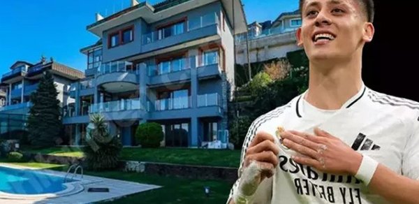 Arda Güler İstanbulda yeni villa aldı