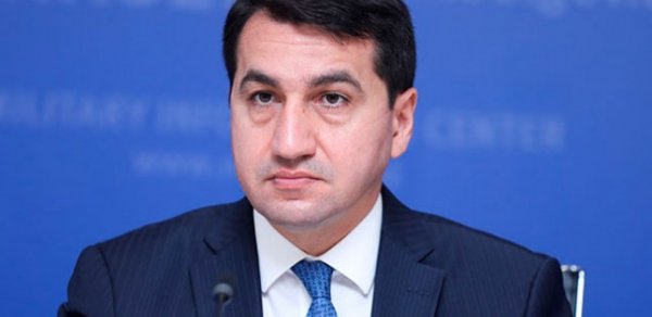 Hikmət Hacıyev Ağdam dəmiryolu stansiyası ilə bağlı paylaşım etdi