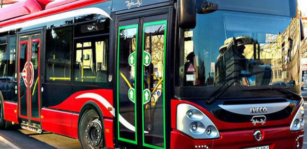 Bakıda daha bir marşrut xəttində avtobuslar yenilənir