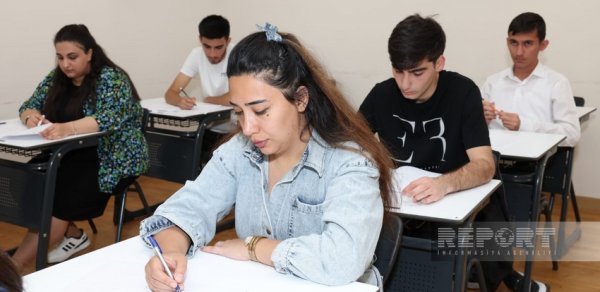 Xankəndi şəhərində 51 abituriyent üçün ilk dəfə qəbul imtahanı keçirildi